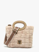 Schoudertas Quadri Le voyage en panier Bruin quadri AHP271